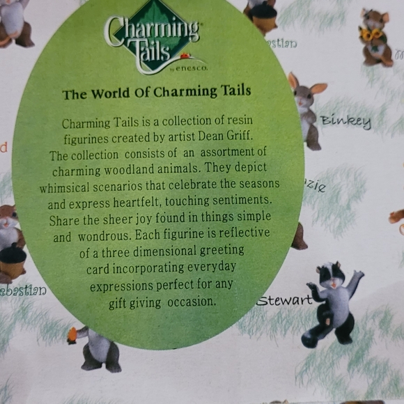 Fitz & Floyd Charming Tails Give Thanks - Picture 8 of 8